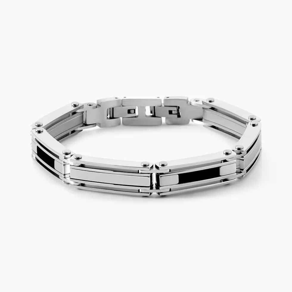 Bracelet Jourdan Acier Blanc