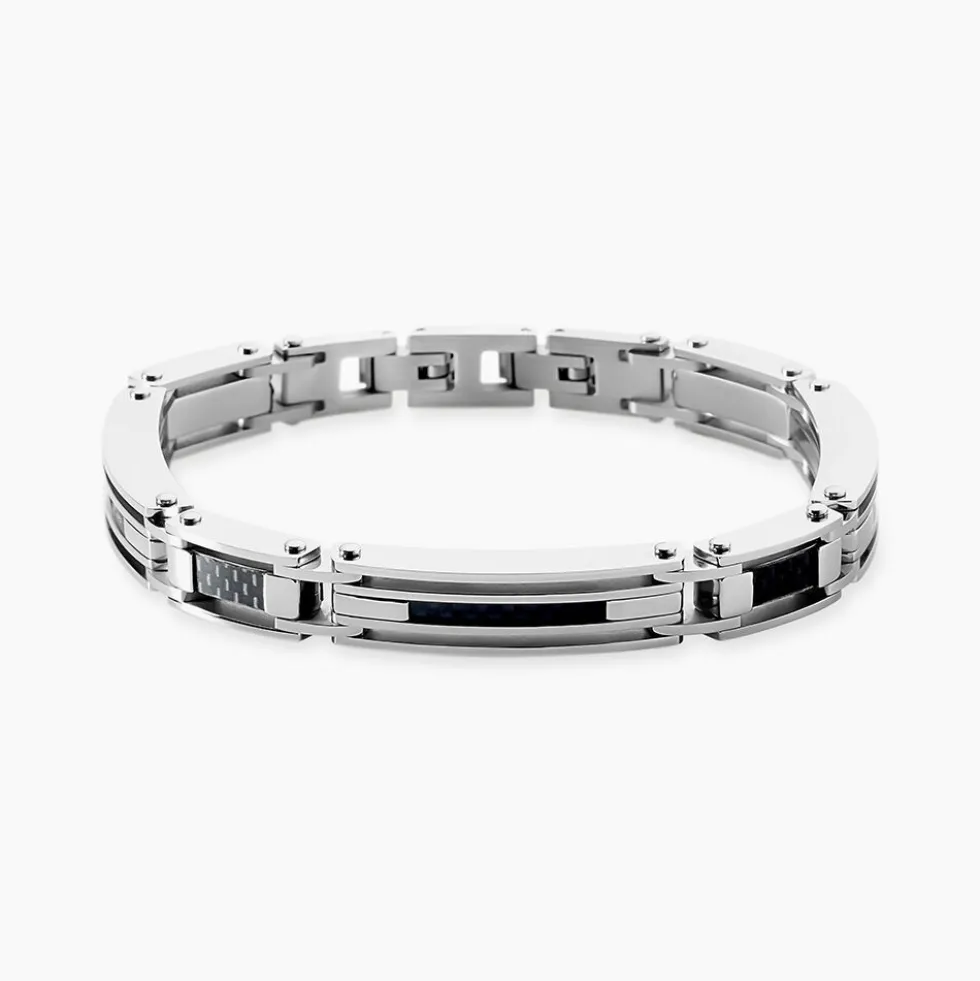 Bracelet Jourdan Acier Blanc