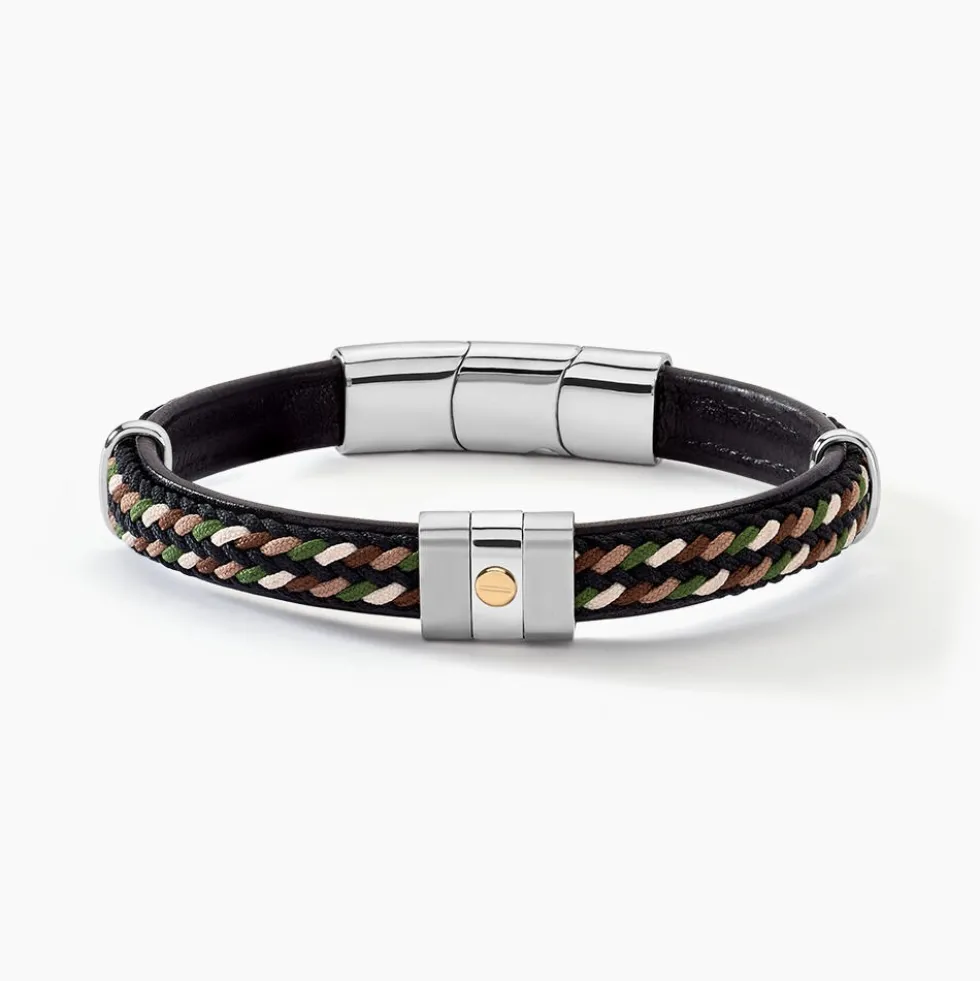 Bracelet Jourdan Cuir Multicolore