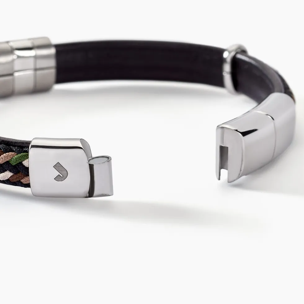 Bracelet Jourdan Cuir Multicolore