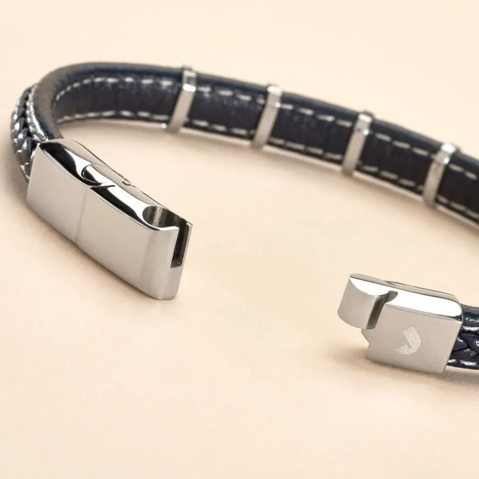 Bracelet Jourdan Cuir Noir