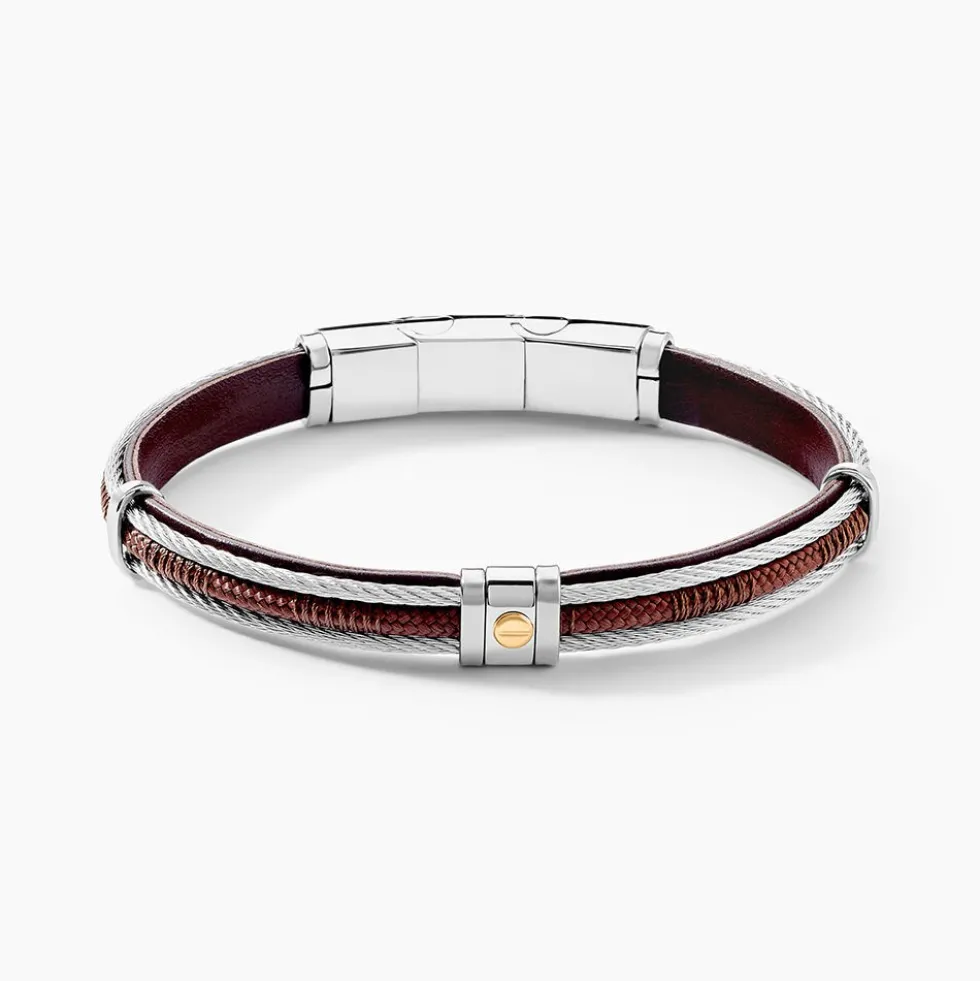 Bracelet Jourdan Egra Acier Bicolore