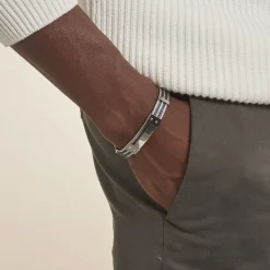 Bracelet Jourdan Herens Acier Blanc