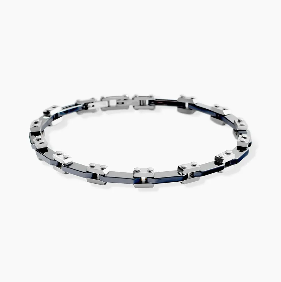Bracelet Jourdan Iain Acier Argenté
