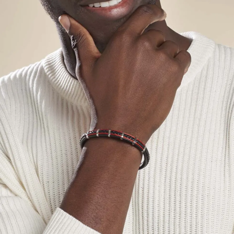Bracelet Jourdan Kessel Acier Blanc