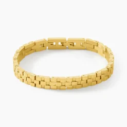 Bracelet Jourdan Manathan Acier Doré
