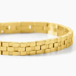 Bracelet Jourdan Manathan Acier Doré
