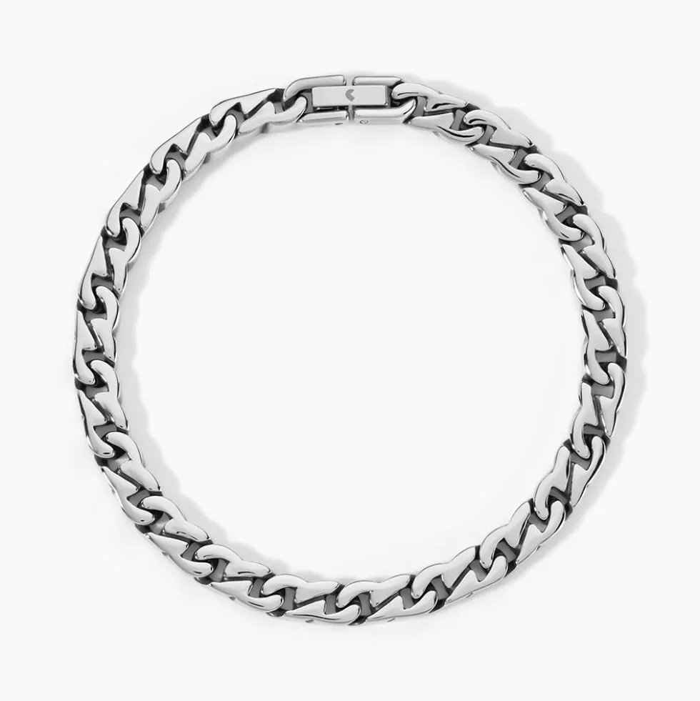 Bracelet Jourdan Rex Acier Argenté