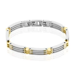 Bracelet Jourdan Rio Acier Bicolore