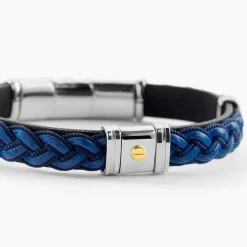 Bracelet Jourdan Trenza Acier Bicolore
