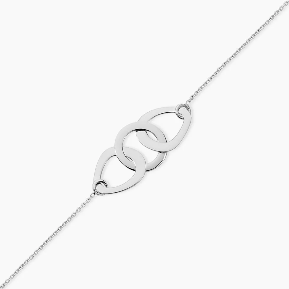 Bracelet Joy Argent Blanc
