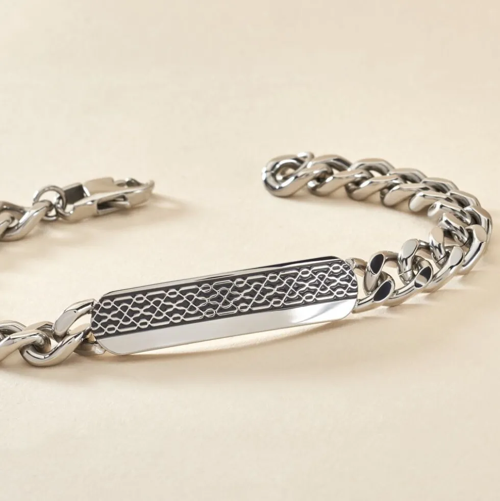 Bracelet Kaapo Acier Blanc