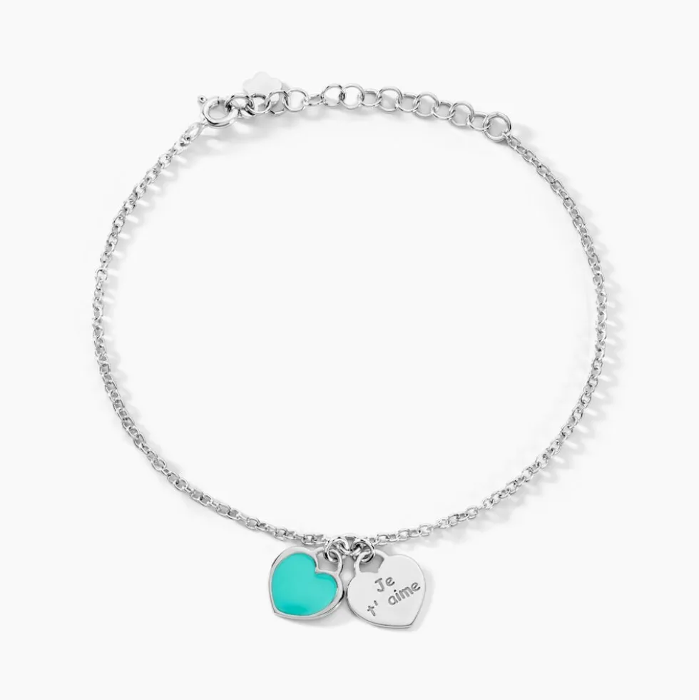 Bracelet Kalliopea Argent Blanc