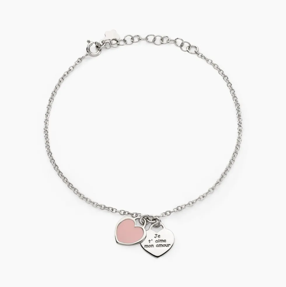 Bracelet Kalliopea Argent Blanc
