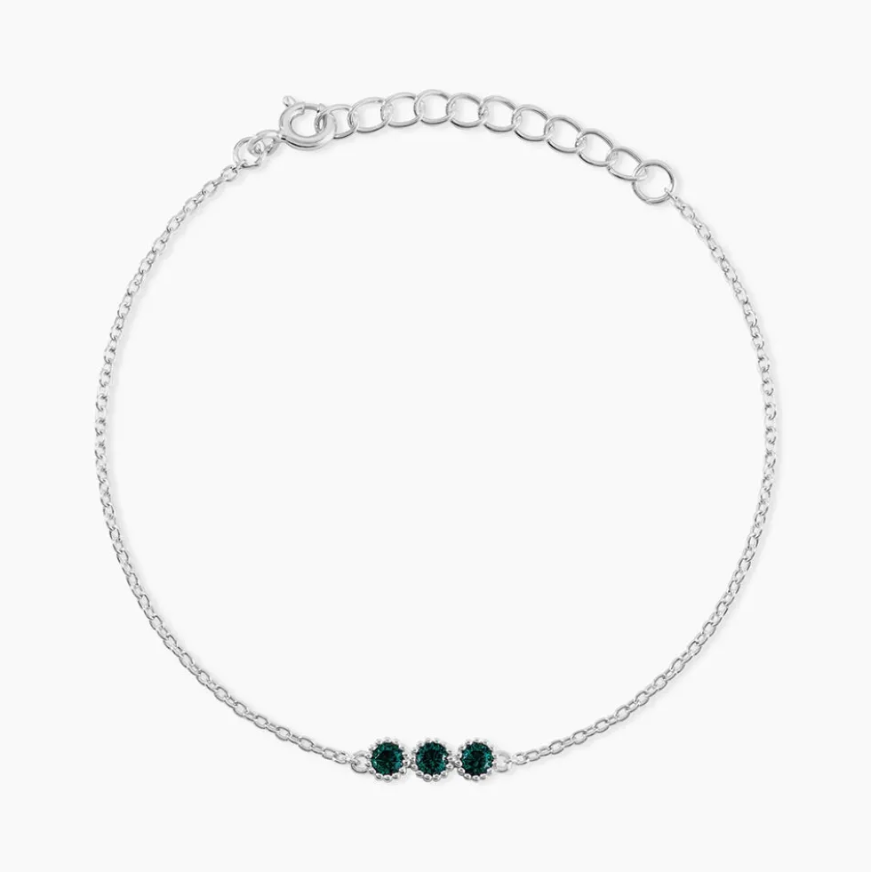 Bracelet Kasey Argent Blanc Oxyde De Zirconium