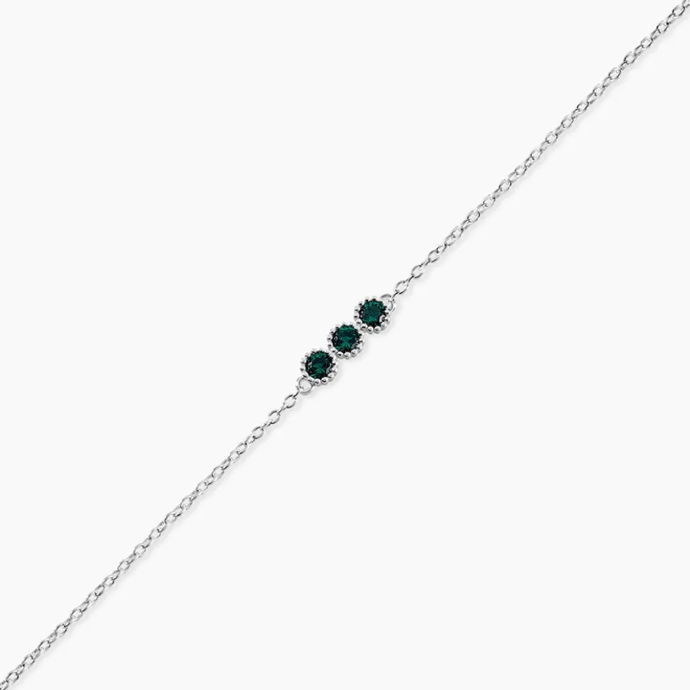 Bracelet Kasey Argent Blanc Oxyde De Zirconium