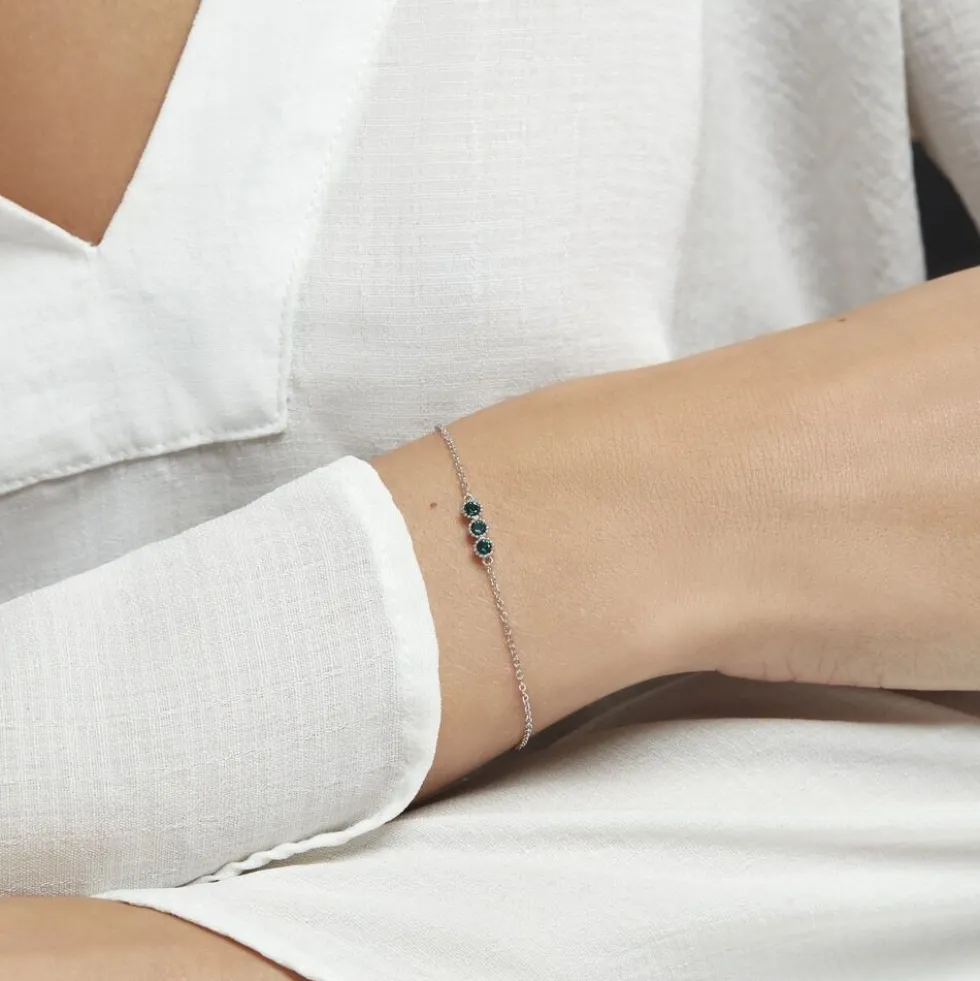 Bracelet Kasey Argent Blanc Oxyde De Zirconium