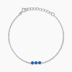 Bracelet Kasey Argent Blanc Oxyde De Zirconium