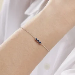 Bracelet Kasey Argent Blanc Oxyde De Zirconium