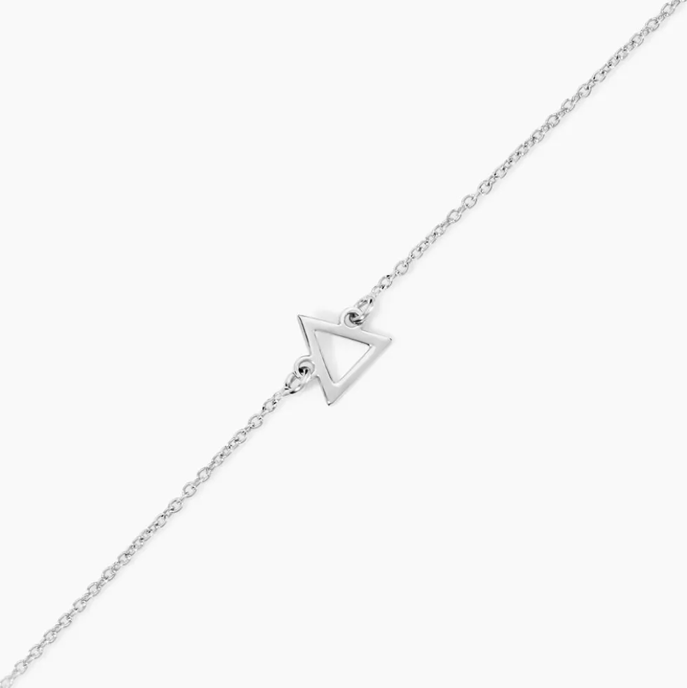 Bracelet Katie Argent Blanc