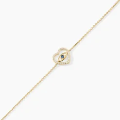 Bracelet Katriona Or Jaune Topaze Oxyde De Zirconium