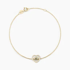 Bracelet Katriona Or Jaune Topaze Oxyde De Zirconium