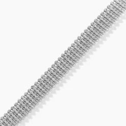 Bracelet Kelline Argent Blanc