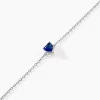 Bracelet Kelvyn Argent Blanc Oxyde