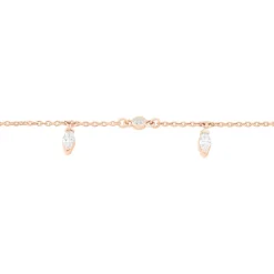 Bracelet Kenta Argent Rose Oxyde De Zirconium