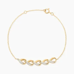 Bracelet Khayrat Or Jaune Diamant