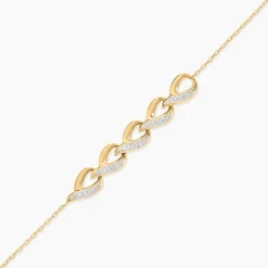 Bracelet Khayrat Or Jaune Diamant