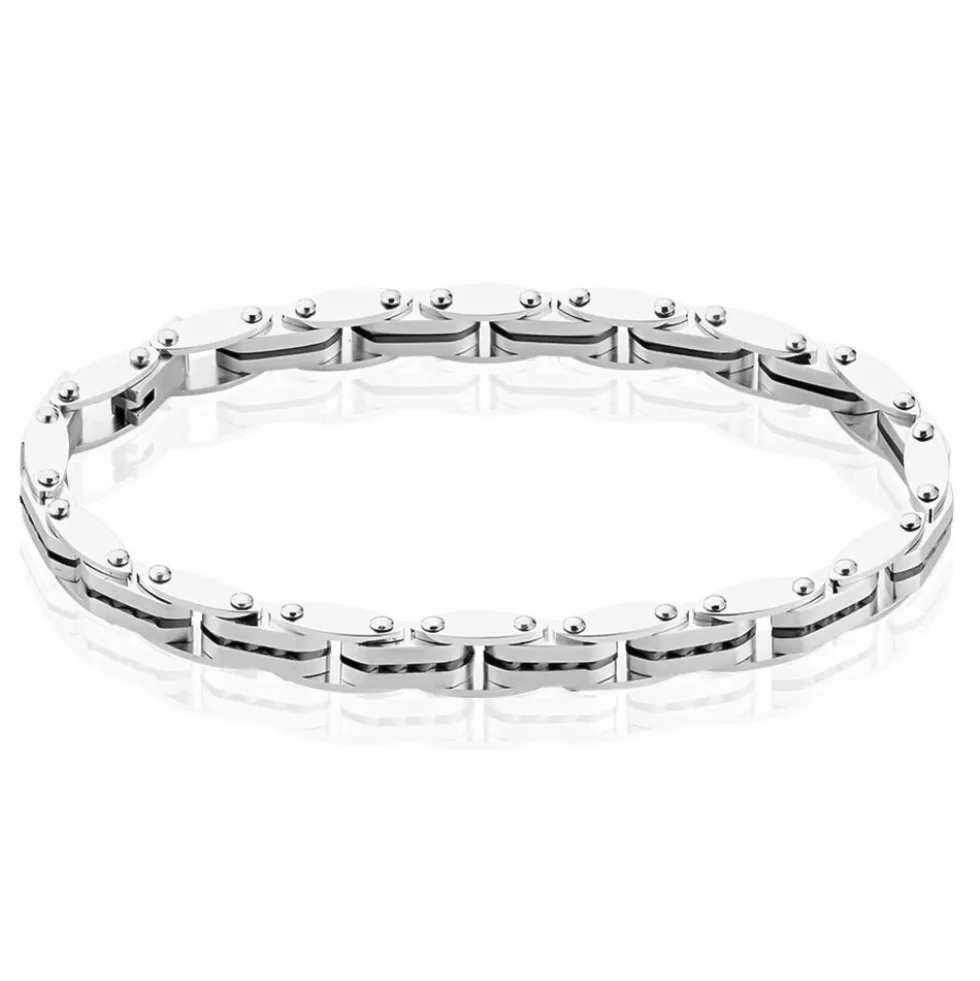 Bracelet Kolby Acier Bicolore