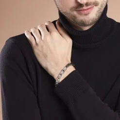 Bracelet Kolby Acier Bicolore