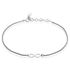 Bracelet Korina Argent Blanc