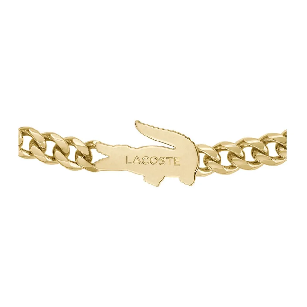 Bracelet Lacoste Arthor Acier Jaune