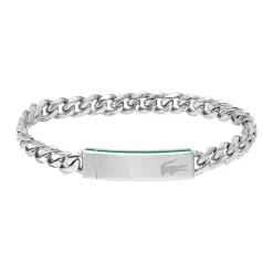 Bracelet Lacoste Baseline Acier Blanc