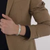 Bracelet Lacoste District Acier Blanc