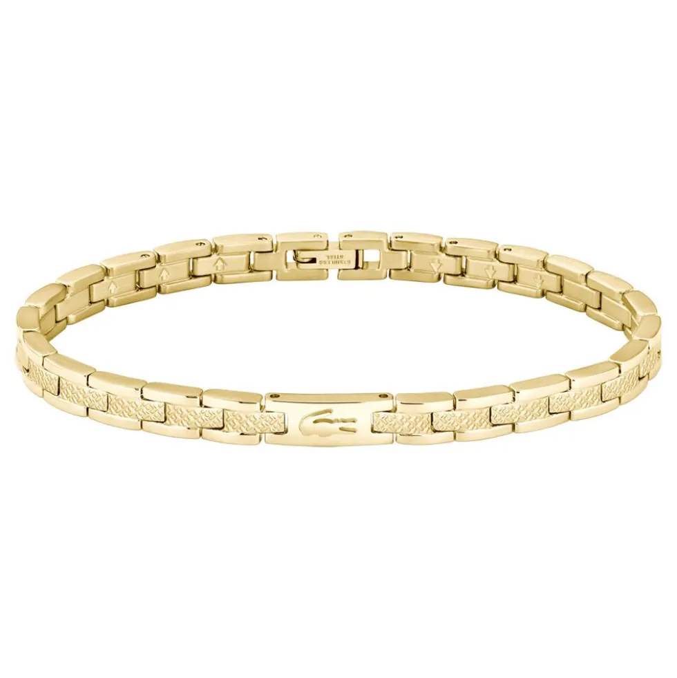 Bracelet Lacoste Metropole Acier Jaune