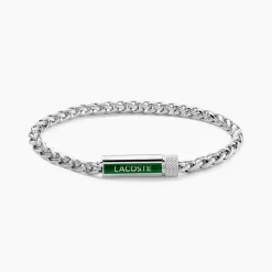 Bracelet Lacoste Spelt Acier Blanc