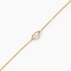 Bracelet L'amour Coloré Or Jaune Nacre