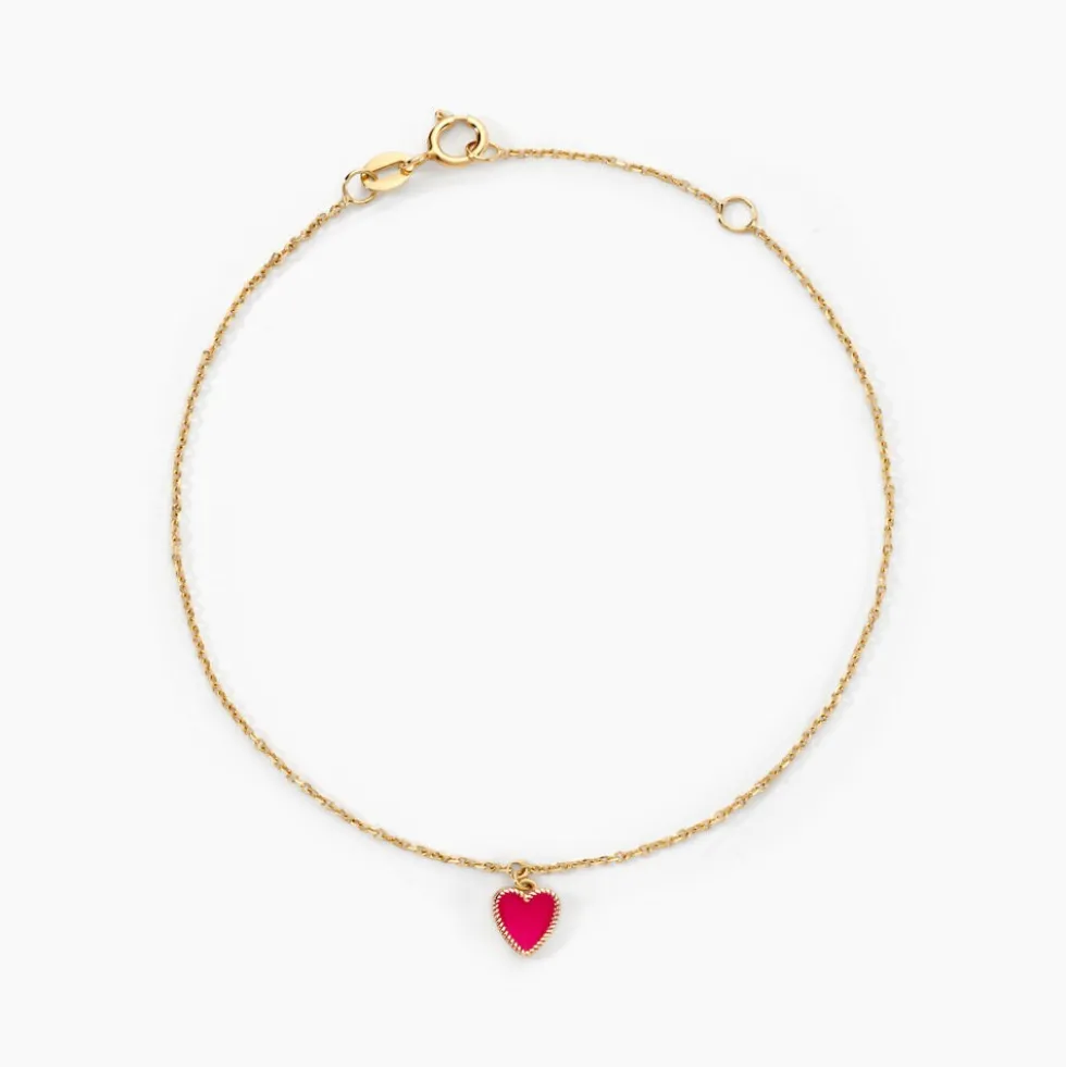Bracelet L'amour Coloré Or Jaune