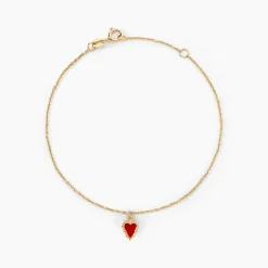 Bracelet L'amour Coloré Or Jaune