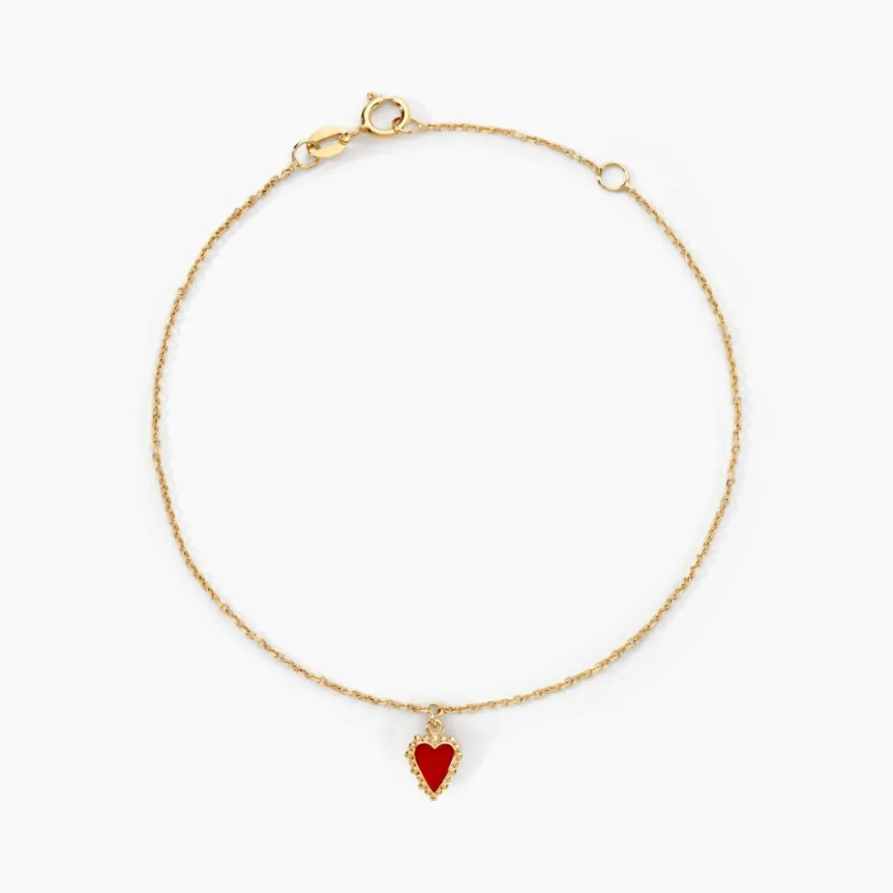 Bracelet L'amour Coloré Or Jaune