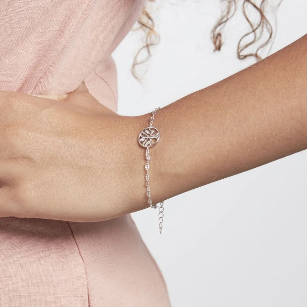 Bracelet Larrie Argent Oxyde De Zirconium