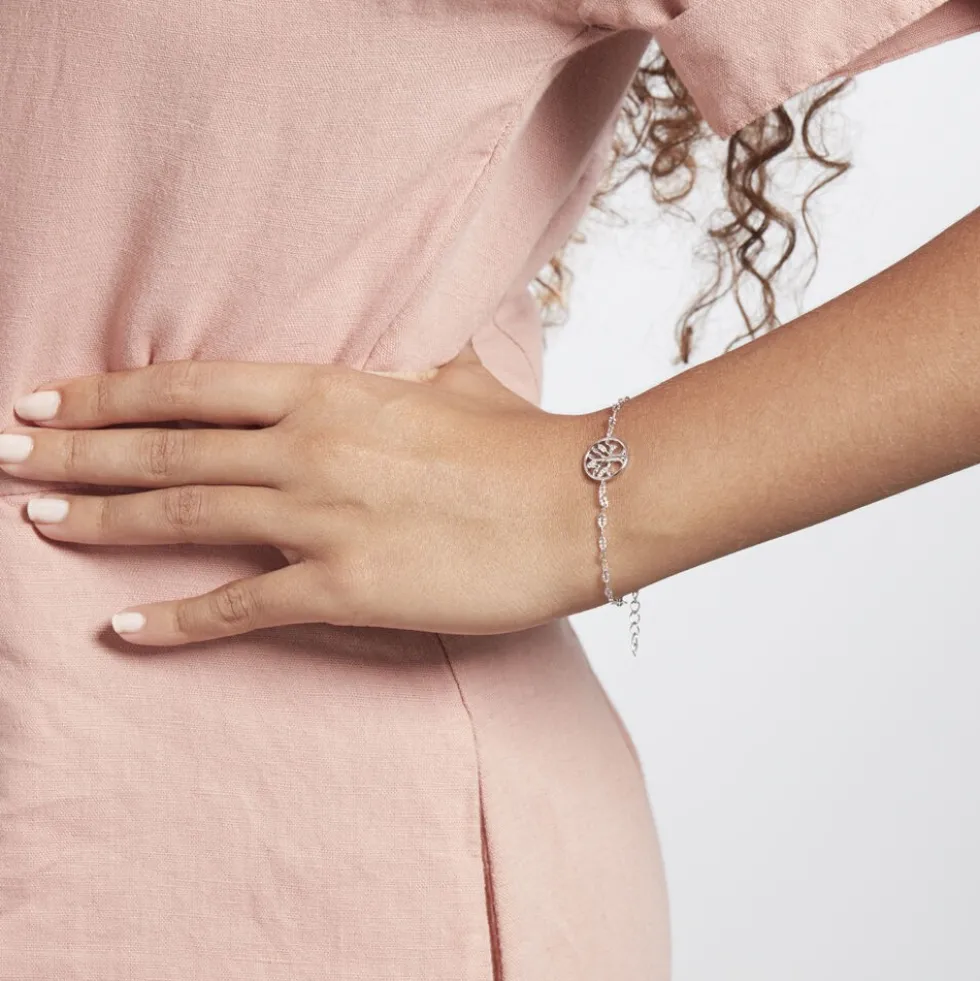 Bracelet Larrie Argent Oxyde De Zirconium