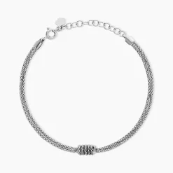 Bracelet Lassy Argent Blanc