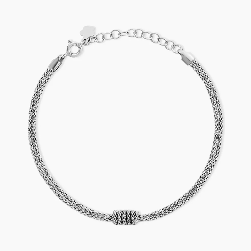 Bracelet Lassy Argent Blanc