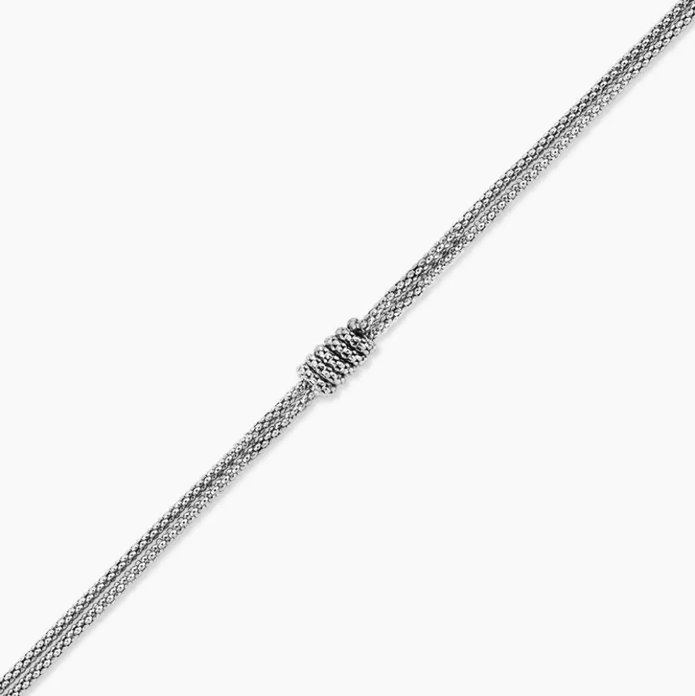 Bracelet Lassy Argent Blanc