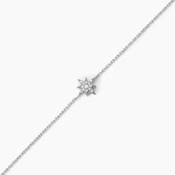 Bracelet Layana Argent Blanc Oxyde De Zirconium