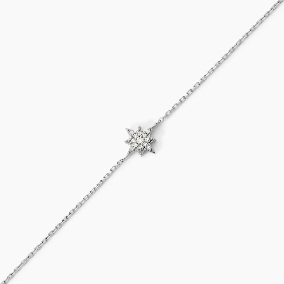 Bracelet Layana Argent Blanc Oxyde De Zirconium